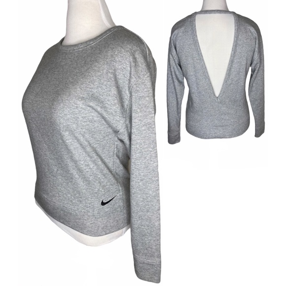Nike Women’s Open Back Sweatshirt Terrycloth